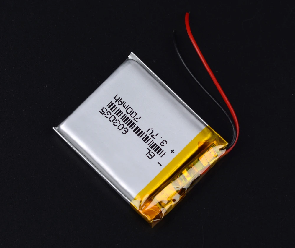 Солнце E worksPolymer аккумулятор 700 mah 3,7 V 603035 литий-ионная батарея в видеомагнитофон dvr bluetooth колонка
