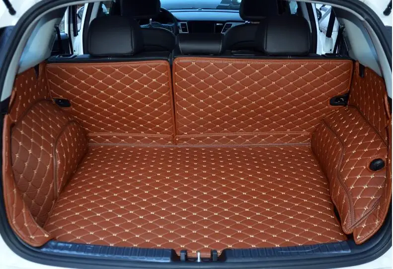 Высокое качество! Полный набор автомобильных ковриков для багажника KIA NIRO 2019-2017