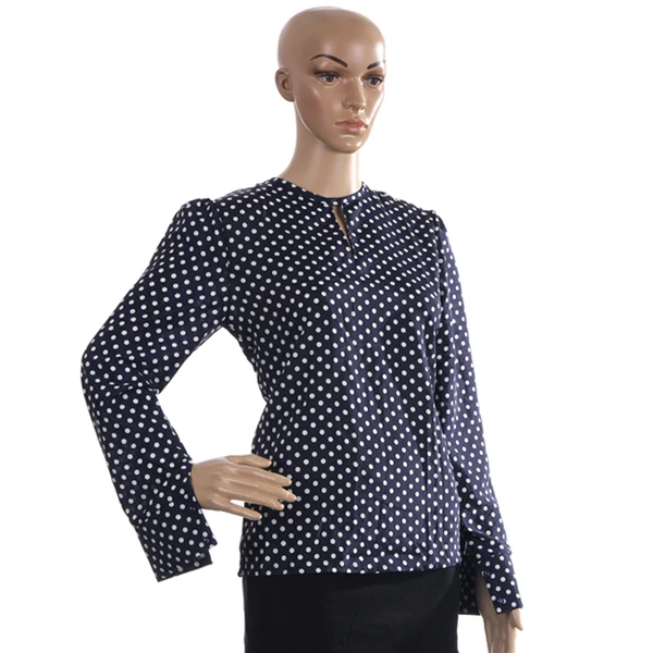 Блузка женская винтажная с длинным рукавом|Рубашки| |