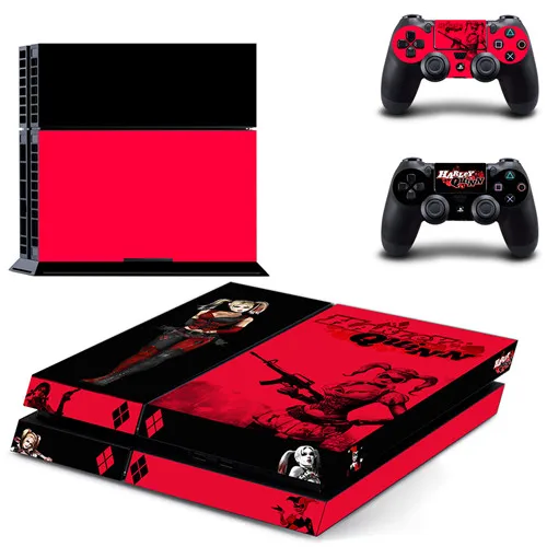 DPTM2032 Harley Quinn Джокер Бэтмен Супермен PS4 Кожа Наклейка виниловая для sony Playstation 4 консоль и контроллеры PS4 Кожа Наклейка - Цвет: DPTM2032