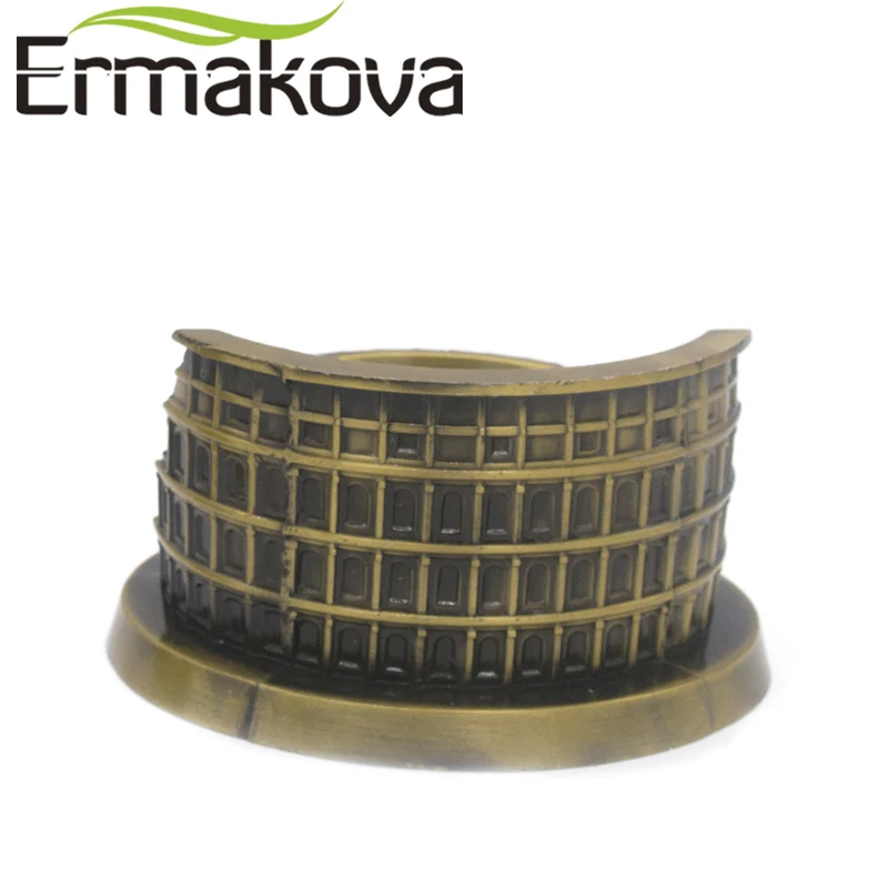 ERMAKOVA металлическая римская Статуэтка Колизея итальянская статуя модель ремесла