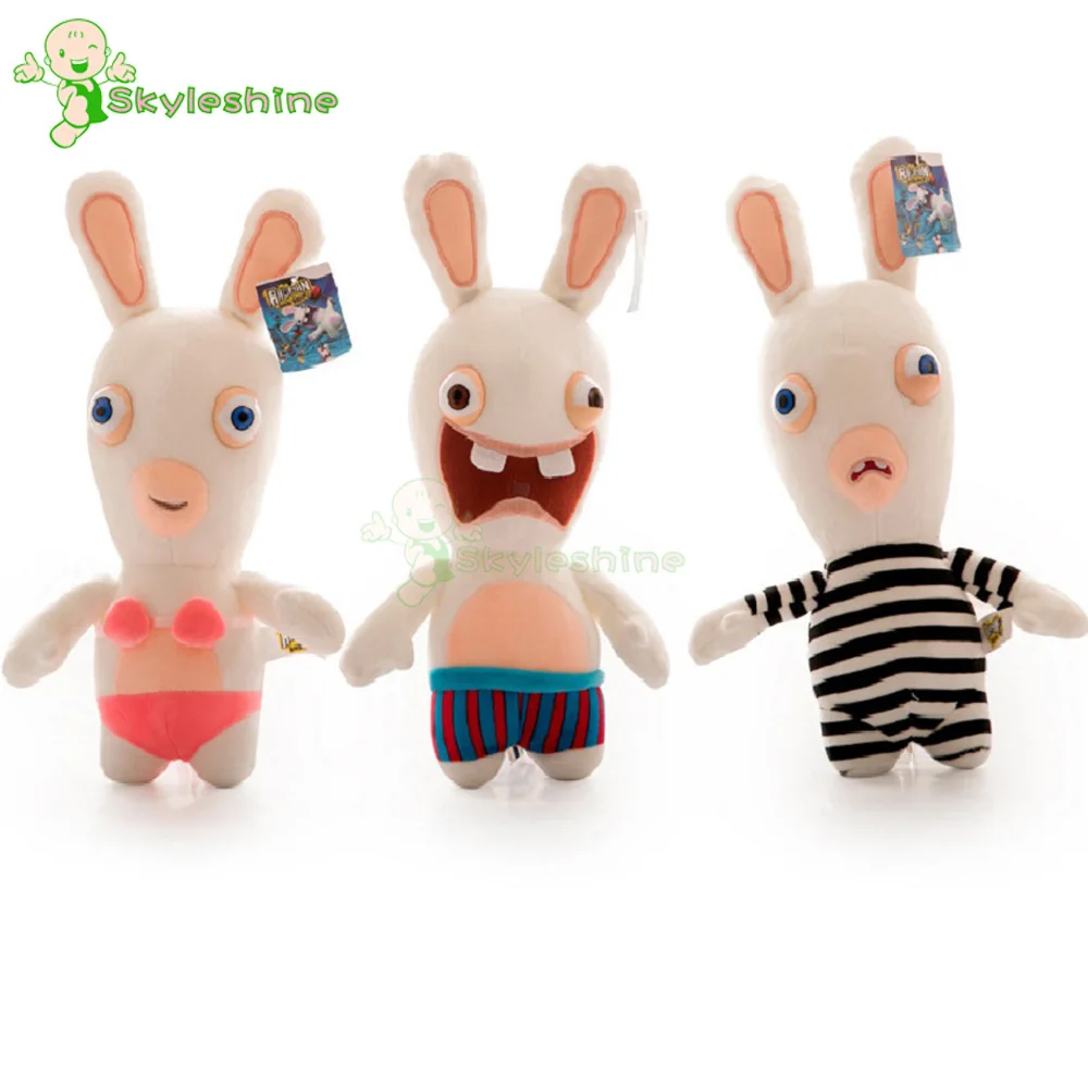 Skyleshine 12cm Rayman Raving Rabbis Kids Babys Plush Toys Wedding Decorations Doll Valentines Day Gifts For Girls#ML0183