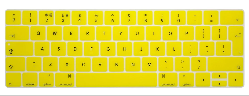 Евро версия английская клавиатура обложка кожа для 2016 Новый MacBook Pro 13 &quot15&quot Retina