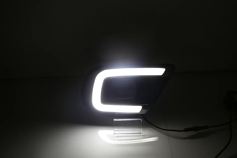 Автомобильная проблесковая 2 шт. Светодиодный дневной светильник для Fiat Freemont 2014