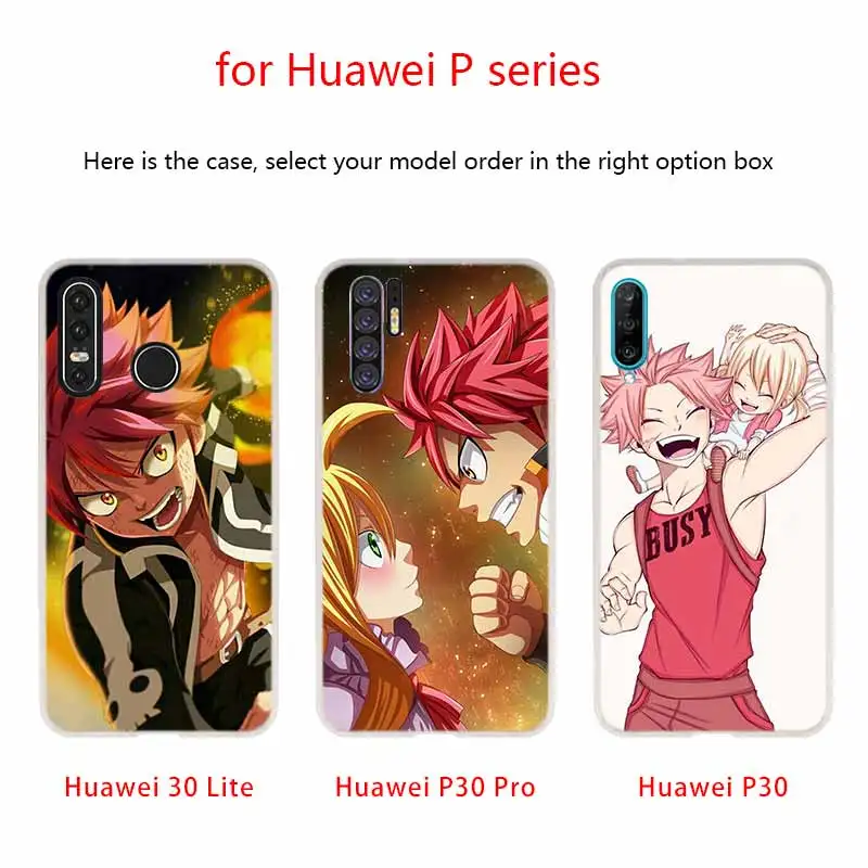 Мягкий силиконовый защитный чехол для Huawei P50 P40 P30 P20 Pro P10 Lite P Samrt Z 2020 2019 Аниме Манга