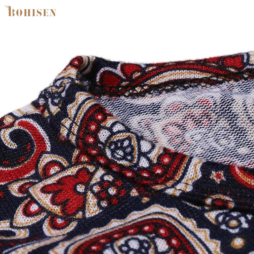 BOHISEN 2019 модная мужская африканская одежда Топы Футболка Homme Африка Дашики платье