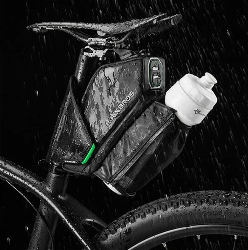 ROCKBROS водонепроницаемые задние Сумки для велосипеда сиденья сумка MTB