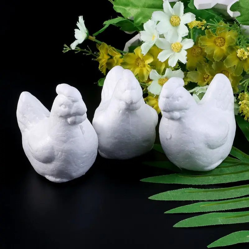 Пенополистирол пенополистирол куриное моделирование для DIY пасхальные рождественские подарки вечерние принадлежности украшения MAR-14