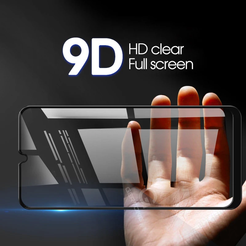 Защитное стекло 9D закаленное с полным покрытием для Samsung Galaxy A10 A30 A50 9H M10 M20 M30 |