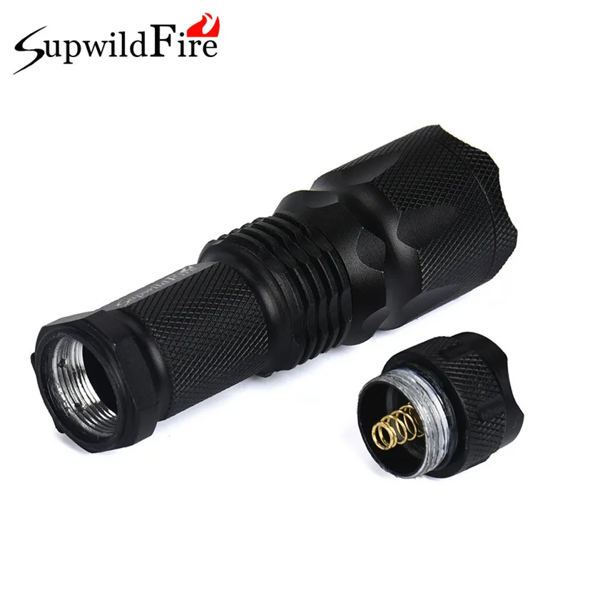 Супер яркий светодиодный фонарик SupwildFire CREE Q5 AA/14500 3 режима|led flashlight torch|flashlight