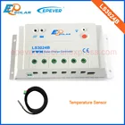 30A LS3024B Солнечный портативный контроллер с датчиком температуры 30 А EPEVER солнечный регулятор PWM EPSolar Контроллер