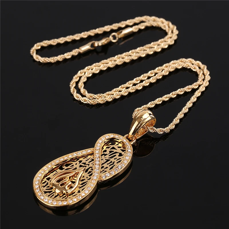 OUMEILY Neckalce арабские мусульманские украшения оптовая продажа трендовые Золотые
