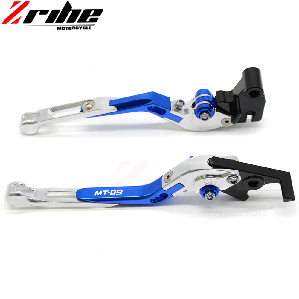 For YAMAHA MT-09 MT09 MT 09 Tracer 2014-2015 14 15 Motorcycle Accessories aluminum Folding Extendable Brake Clutch Levers | Автомобили и