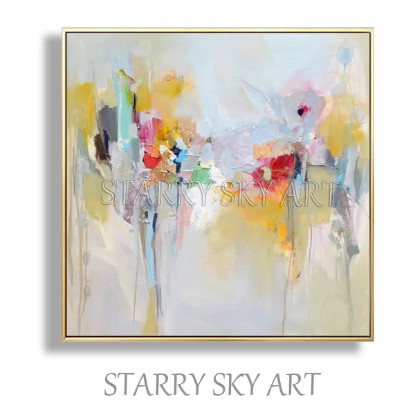 Abstract Painting H Топ художника ручная роспись высокого качества современный нож с абстрактной росписью стены искусства текстурированная палитра нож абстрактная картина маслом - Цвет: Abstract Painting H