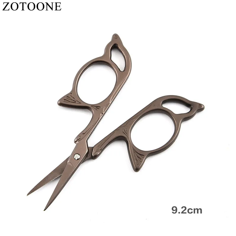 Винтажные ножницы ZOTOONE стальные Ножницы Зигзаг для пинкинга рукоделия вышивки и