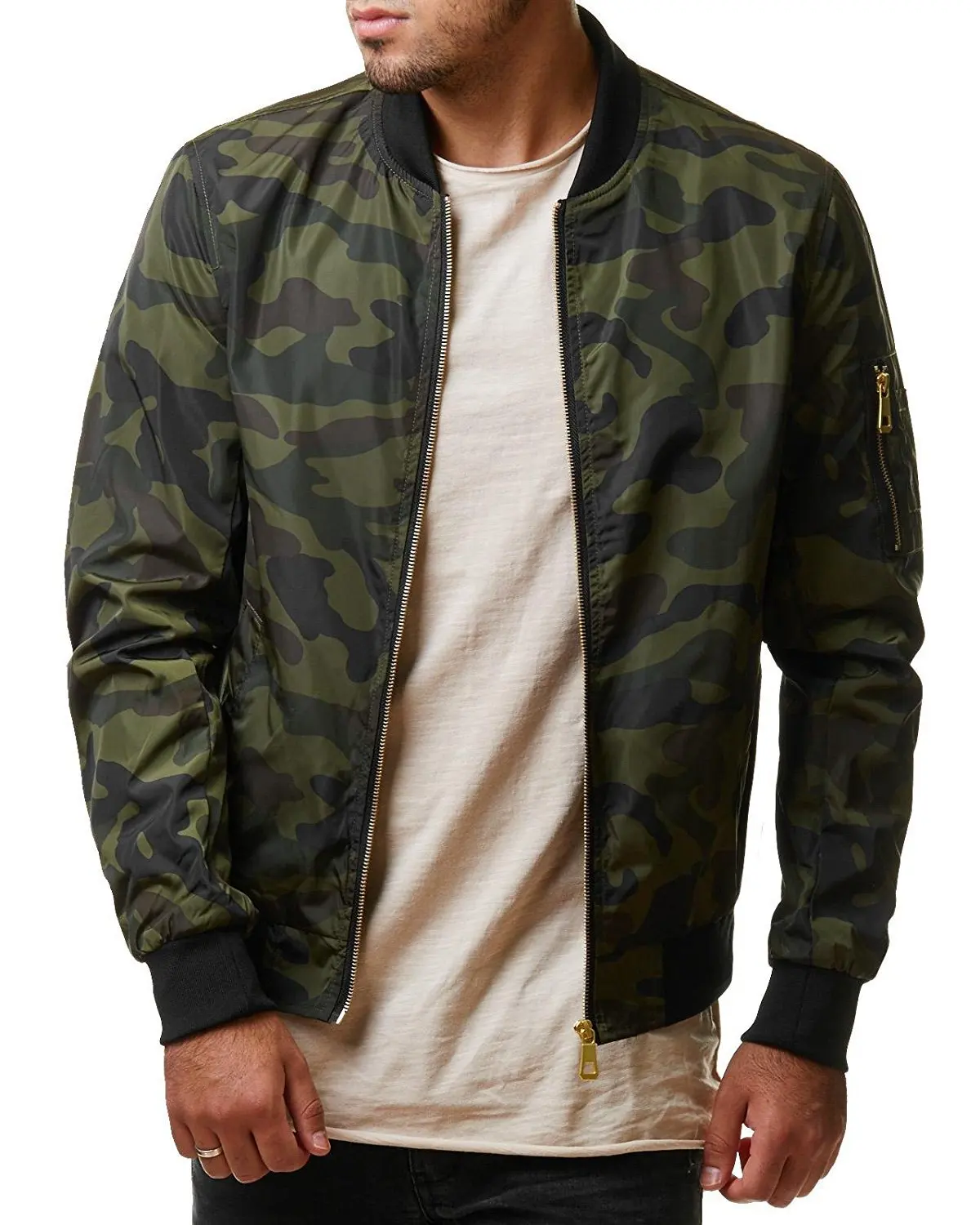 Foreign trade slim men's camouflage outdoor jacket 2018 Men Fashion Jacket | Мужская одежда