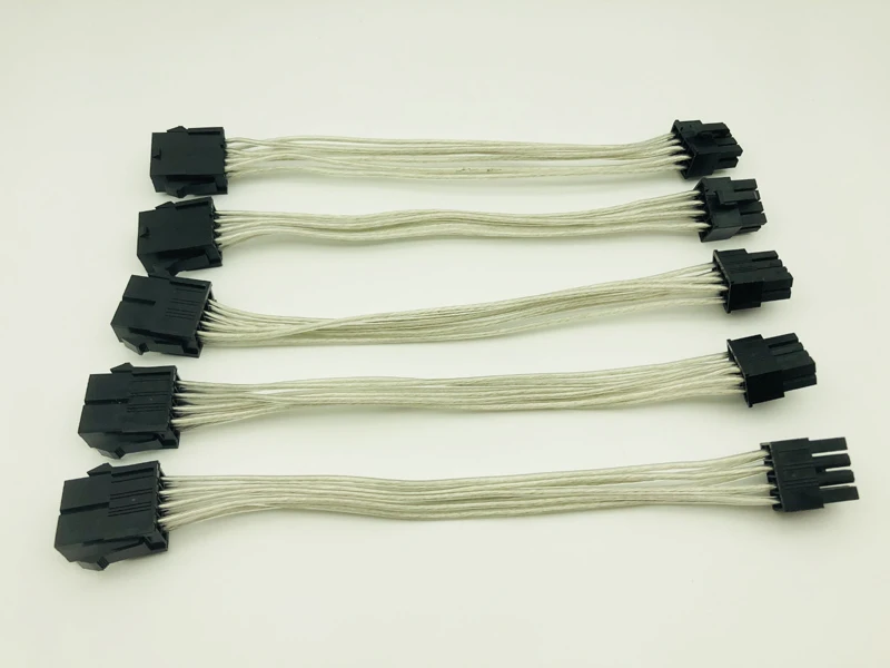 5 шт. 8 контактный PCI Express Удлинительный кабель GPU графическая карта питания шнур