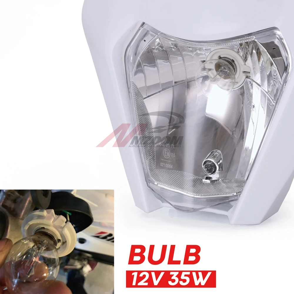 

Motorcycle Headlight Headlamp For 2017 18 KTM Headligt EXC XCF SX F SMR Enduro Dirt Bike Motocross Supermotor