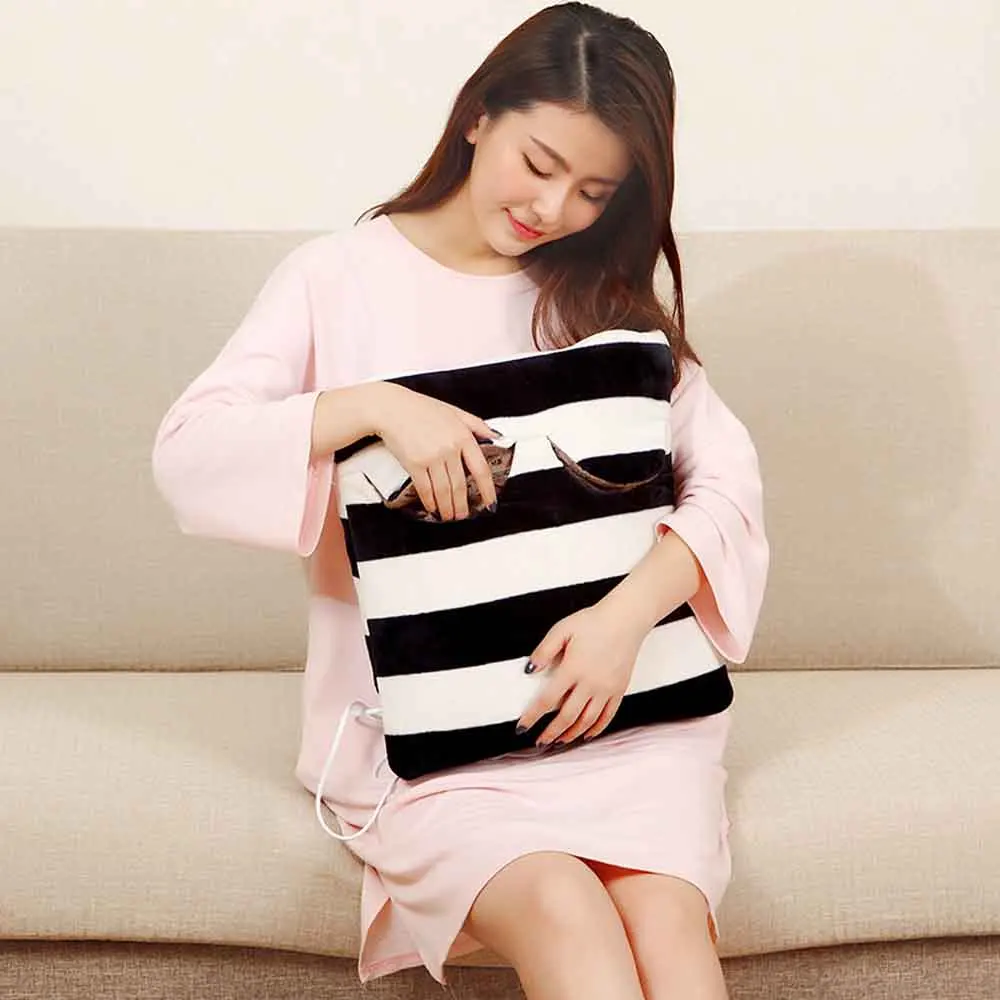 Подогреватель для ног грелка рук тапочки диван стул теплая подушка детское