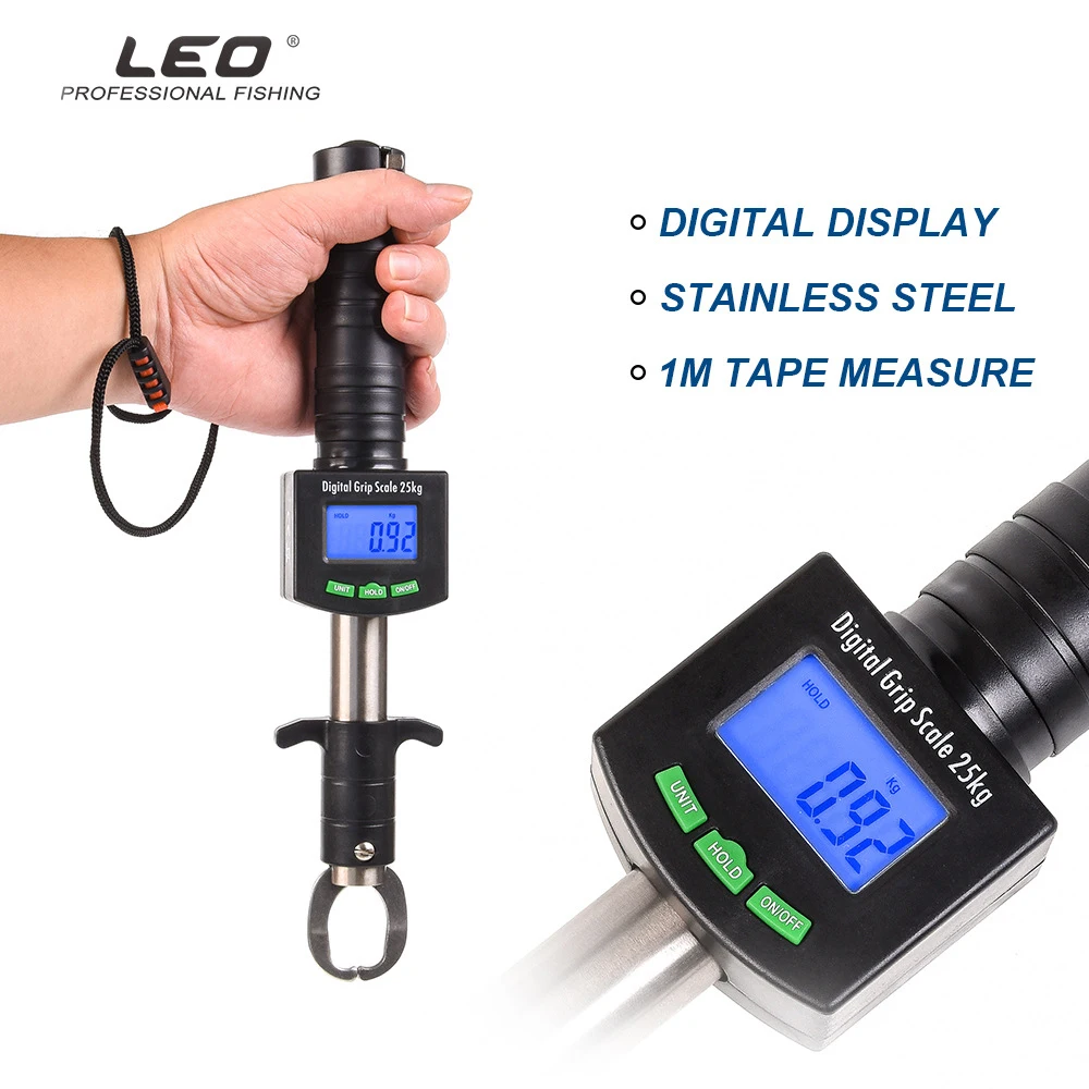 Электронные рыболовные Грипсы Leo Fish 27890-605 с цифровой пряжкой для ремня контроллер