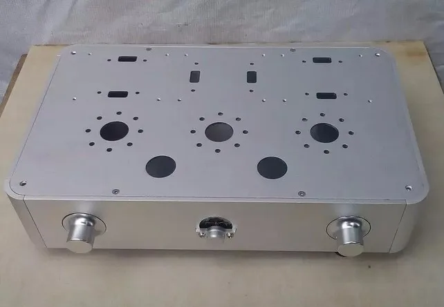 RCKJ чехол Amp ламповое Шасси корпуса усилителя алюминиевое шасси diy ламповое шасси усилителя