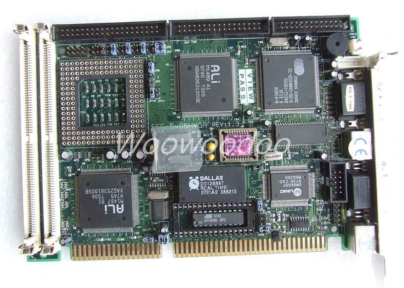 SSC-5X86HVGA REV: 1 3 486 ISA полуразмерная Промышленная материнская плата | Компьютеры и