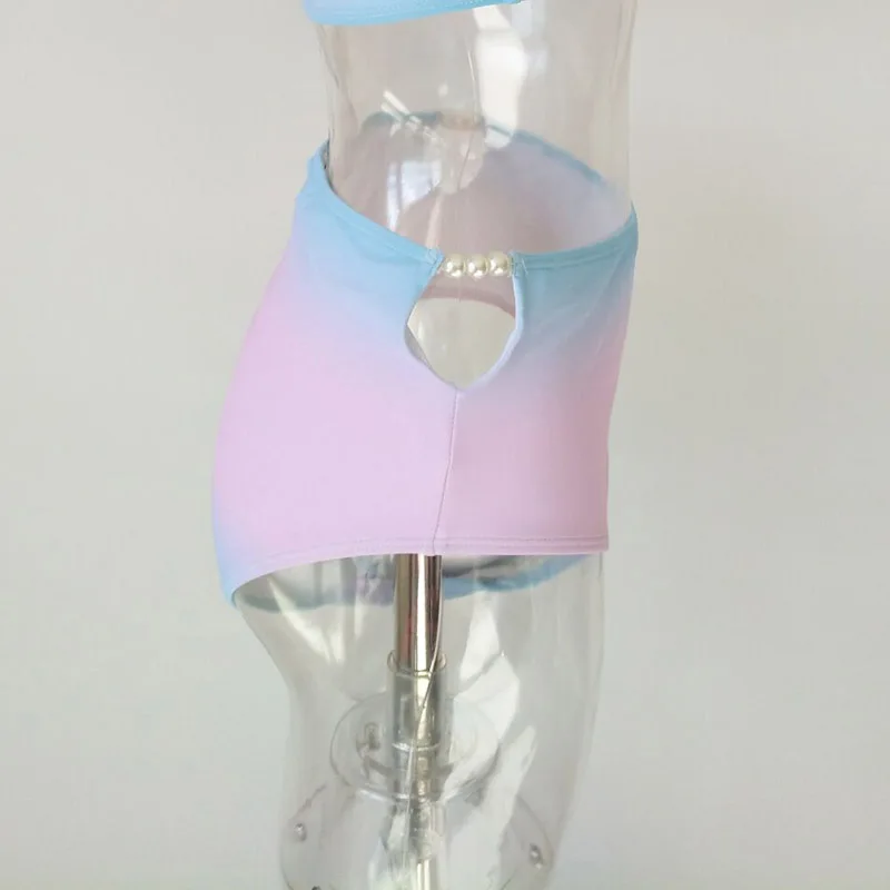 Женский купальник с высокой талией бюстгальтер ракушками русалки женский