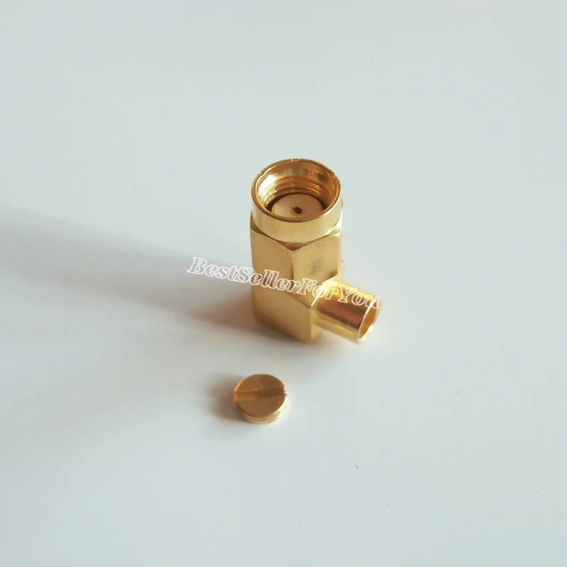 1 шт. разъем под прямым углом 90 градусов для кабеля RG402 0 141 дюйма|angle connector|angle 90l