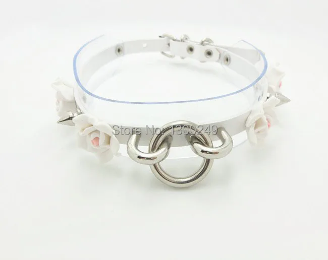 Модное сексуальное ожерелье чокер из искусственной кожи в стиле Харадзюку панк