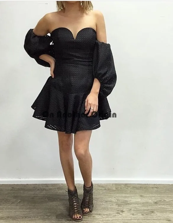 Lantern Sleeve Hot Sale Slash Neck Backless Hollow Out Party Pub Holiday Dress Celebrity Sexy Women Body Con Dresses Wholesale | Женская