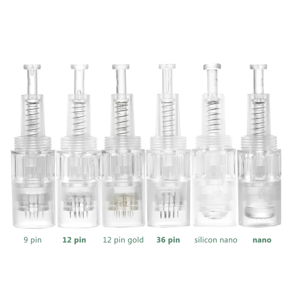 Замена винтового картриджа для электронной ручки микро иглы 9 pin/12 pin/36 pin/Nano Micro иглы нано татуировки иглы
