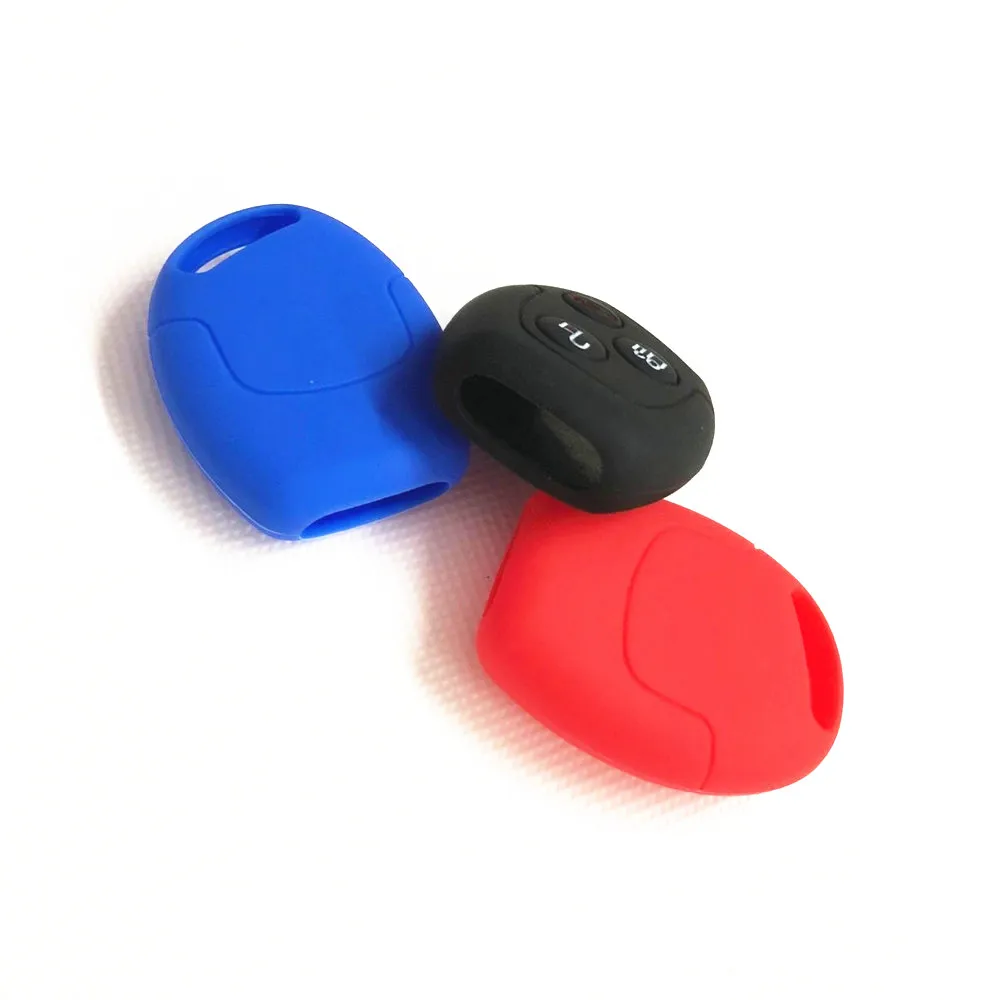 Силиконовый чехол для автомобильного дистанционного ключа Ford Focus KA Galaxy Fiesta C-Max S-Max