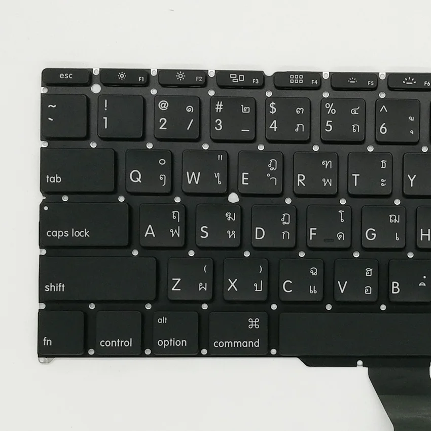 Новая тайская клавиатура с подсветкой для Macbook Air 11 ноутбук A1370 A1465 2011-2015 |