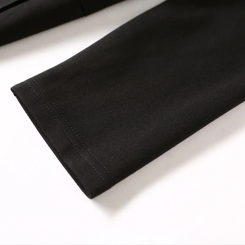 Новое однотонное платье Для женщин поло воротник леди модный пэчворк карманов