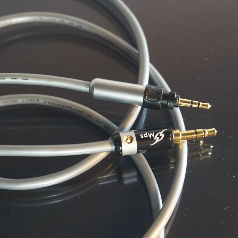 HiFi MPS X 7 5N OCC + 24K позолоченный штекер 3 5 мм 2 для Shur e SRH940/SRH840/SRH750/SRH740 аудио кабель|audio