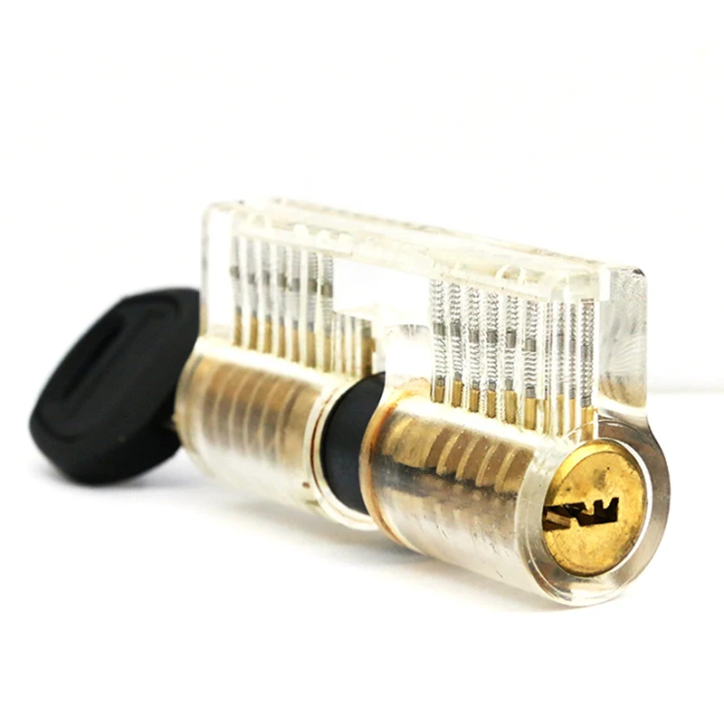 7 шт. прозрачная комбинация замков практика слесарный учебные пособия Видимый