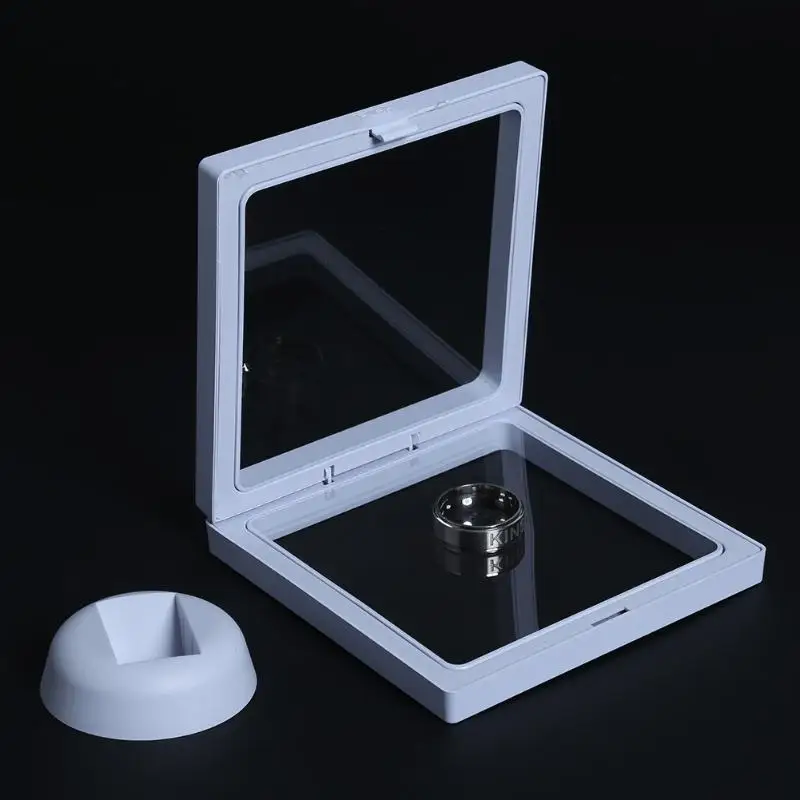 1 шт Белый/Черный накладные ногти Дисплей стойка держатель акриловый с ПЭТ