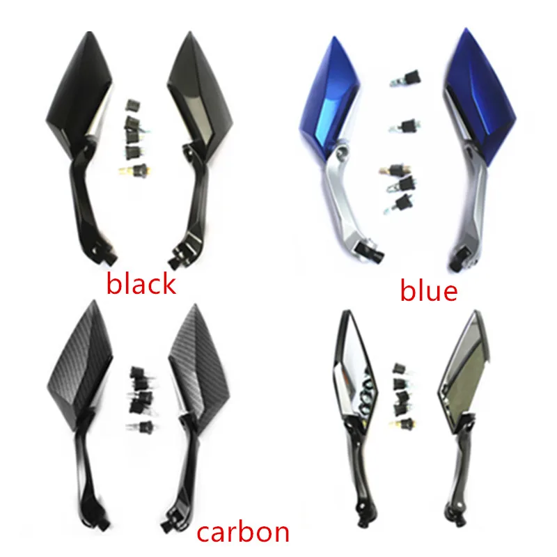 Пользовательские боковые зеркала мотоцикла для Honda CBR1000RR Shadow Kawasaki Ninja ZX10R вулкан Yamaha V Star 650 950 1100 1300