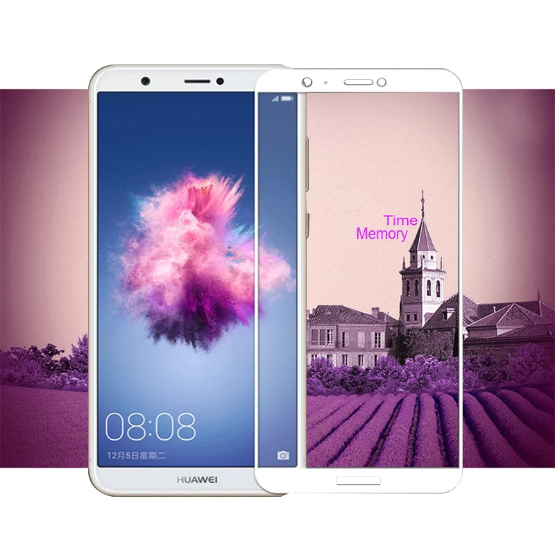 Закаленное стекло для Huawei P Smart протектор экрана PSmart huawey Enjoy 7S 5 65 дюйма полное