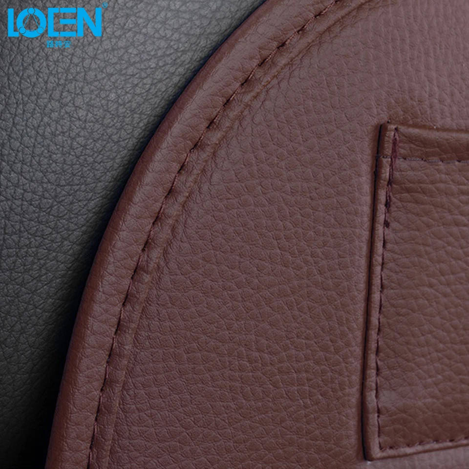 1 шт. кожаный чехол для сиденья автомобиля складной портативный органайзер