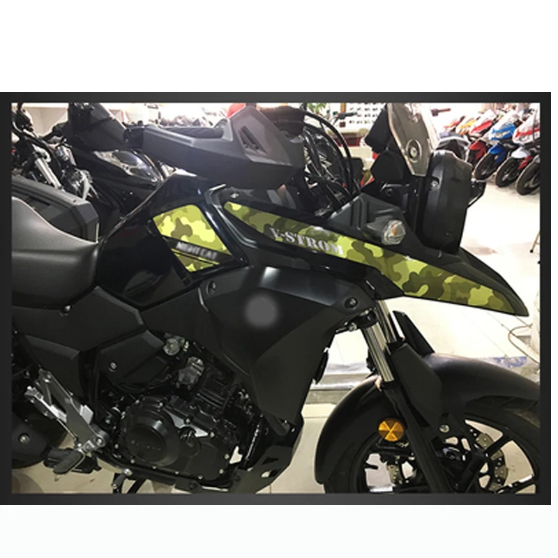 Мотоциклетная 2D наклейка с эмблемой для SUZUKI DL250 на выбор|Накладки и декоративные