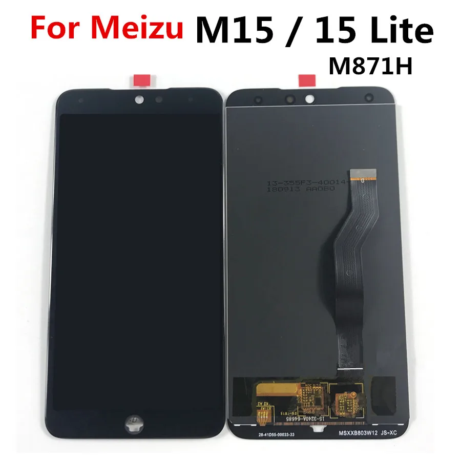Сменный ЖК дисплей 5 46 дюйма для Meizu M15 полноэкранный 15 Lite M871H кодирующий