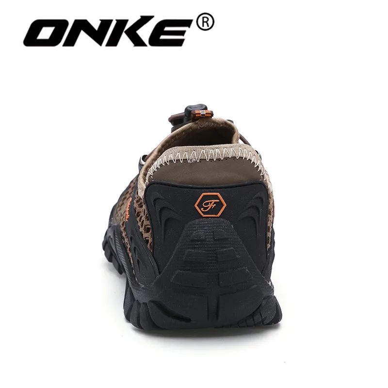 Onke Summer Men Sneakers Breathable Road Running Shoes Anti-Skid Outdoor Trainers Male Sport Comfortable Walking Shoe | Спорт и