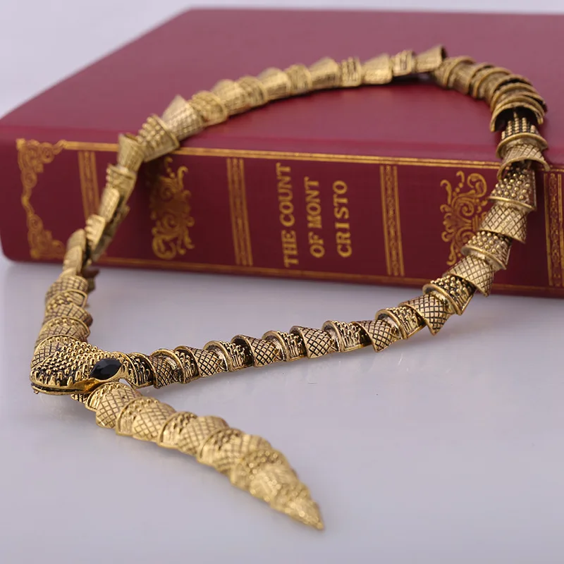 Женское винтажное ожерелье чокер LZHLQ 2 цвета ожерелья из сплава цинка в стиле