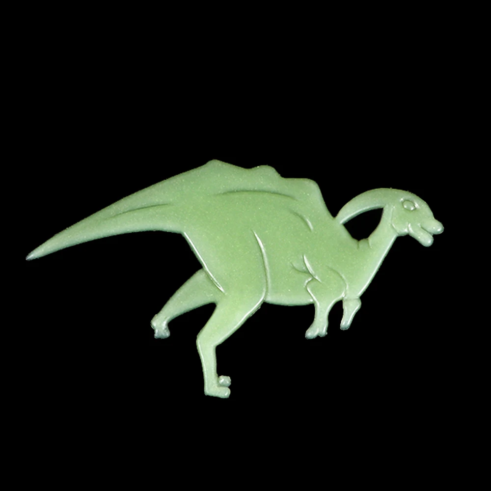 Новинка 9 шт./компл. светящиеся флуоресцентные наклейки на стену Динозавр из ПВХ