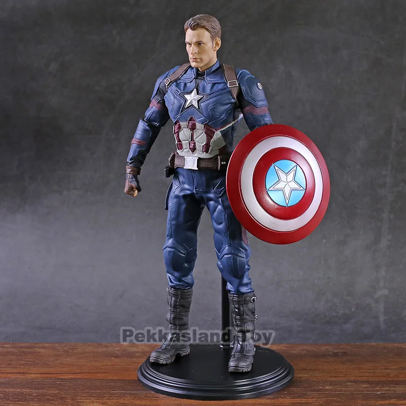 Капитан Америка 3 Civil War Фигурки ПВХ Коллекционная модель игрушки