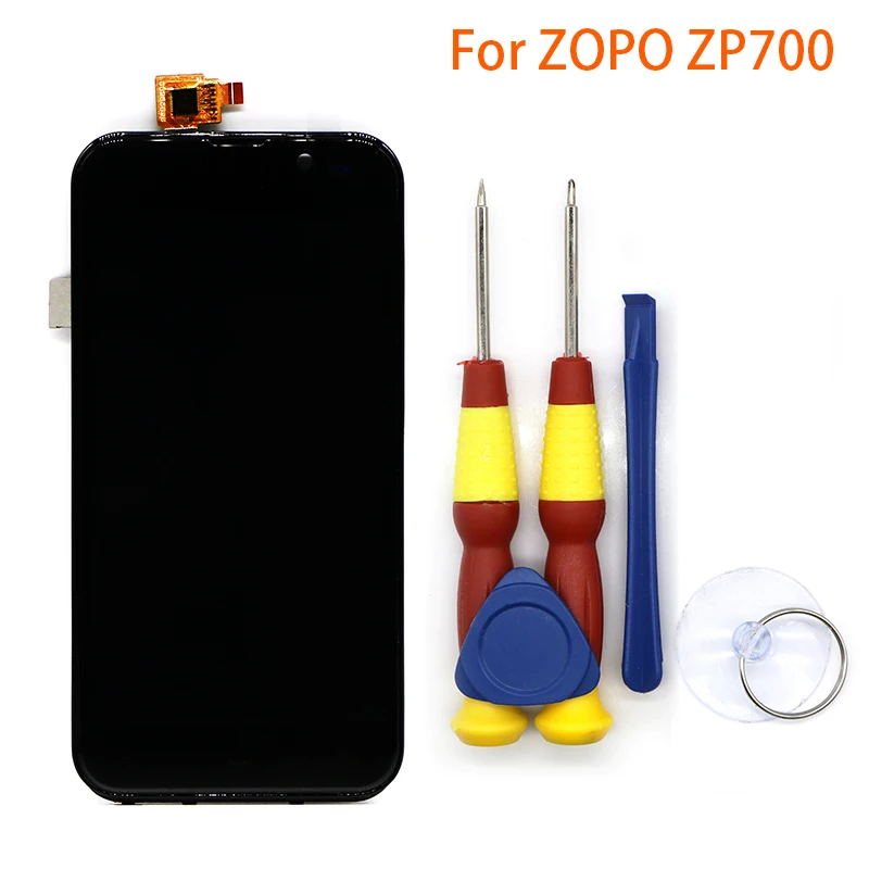 Новый оригинальный сенсорный экран ЖК-дисплей для ZOPO zp700 дигитайзер в сборе с