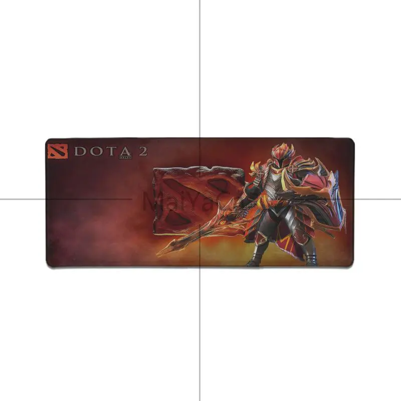 MaiYaCa забавные Dota 2 герои резиновый коврик для мыши игровой запирающий край резиновые большие коврики для мыши Коврик для клавиатуры Настольный коврик