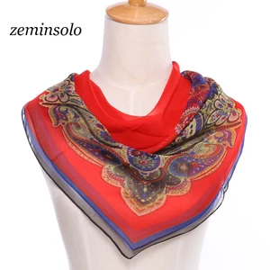 85*85 см платок Имитационные Шелковые Шарфы платок бандана Кв. Женщин Шарф Атласный Шарф Платок Хиджаб  шарф женский шарфы женские