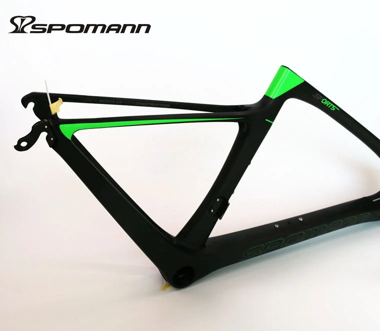 Новинка 3 цвета SPOMANN Racing 700C дорожный велосипед матовый UD полностью из углеродного волокна, руль для велосипедных рам+ вилка+ подседельный штырь+ гарнитуры+ BB